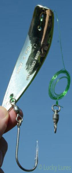 Hockey Stick 4.5, Länge: 11,5 cm, Farbe: Rainbow-Trout on Chrome von Gibbs Delta